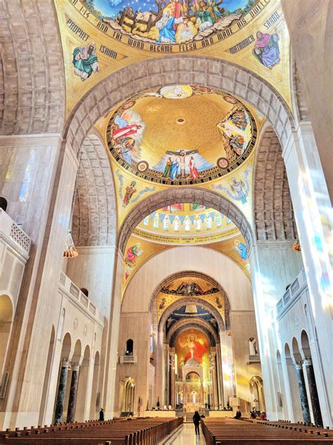 Shrine of the immaculate conception dc - April 15, 2021. The Great Upper Church of the Basilica of the National Shrine of the Immaculate Conception is composed of five distinctive domes which form a timeline of the New Testament: the Incarnation …